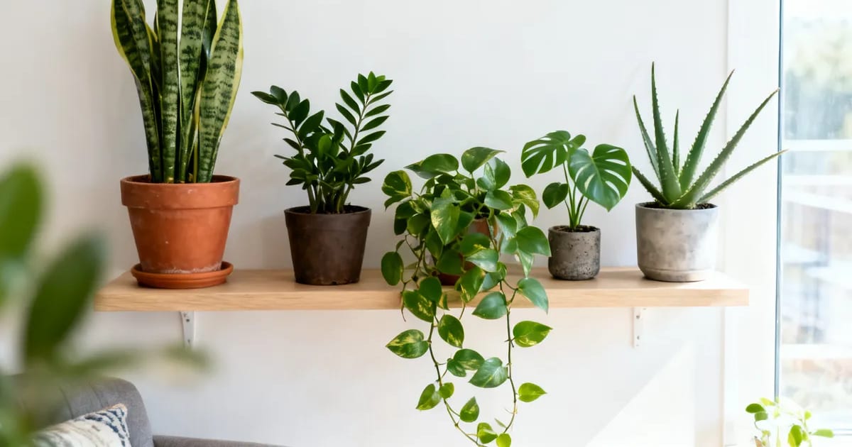 Plantes d'intérieur increvables : 7 plantes faciles pour débutants (même sans main verte)